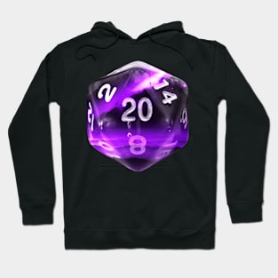 Nat20 in Purple and Black Hoodie